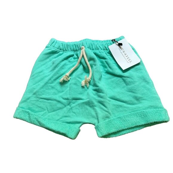 NWT Gus + Steel Mint Rolled Hem Shorts 4T - Picture 1 of 4